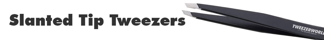 Slanted tweezers