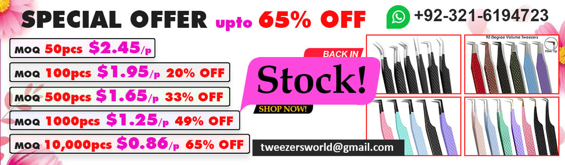 Lash Tweezers Special Offer by TWEEZER WORLD