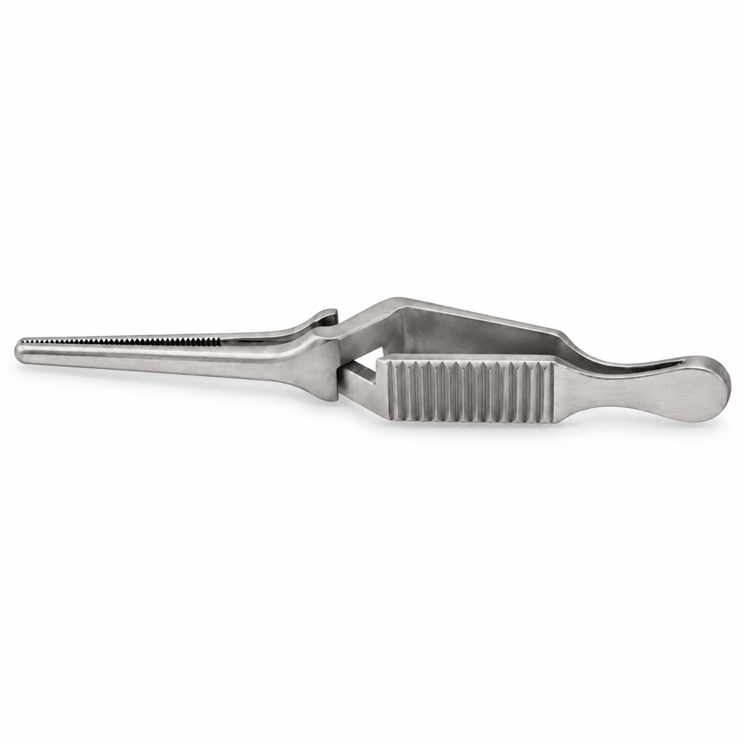 Diethrich Bulldog Clamp – Straight, 20 mm Tip — side profile, catalogue illustration on white background