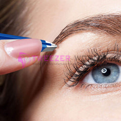 2pcs Top Rated Black & Blue Best Brow Tweezers Set
