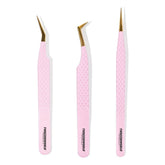 3-Piece Tweezers Private-Label Lash Brand Kit