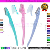 3-pcs Eyebrow Razor Trimmer Sensitive & Delicate Skin Hair Removal