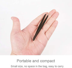 6pcs Pointed Tweezer Kit for Women Men