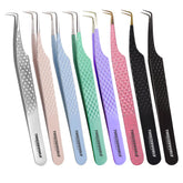 Diamond Grip 90° Volume Lash Tweezers | OEM