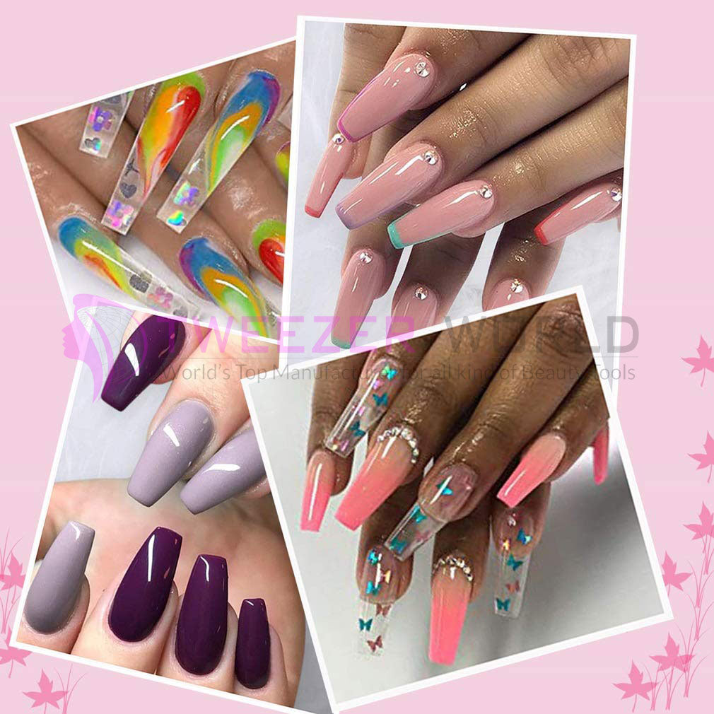 Nail Files Heavy Duty 100/180 Grit 10pcs | TWEEZER WORLD