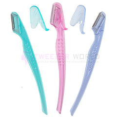 3-pcs Eyebrow Razor Trimmer Sensitive & Delicate Skin Hair Removal