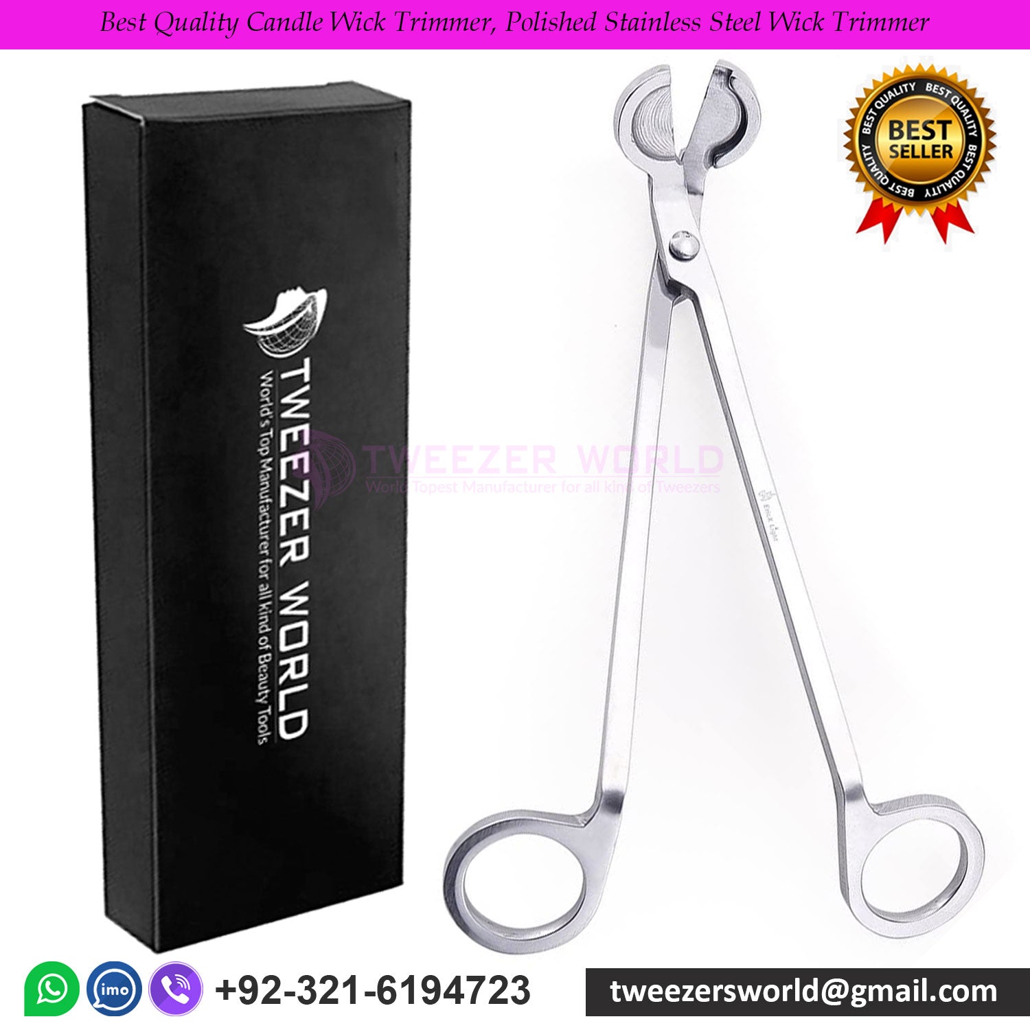 Candle Wick Trimmer - TWEEZER WORLD