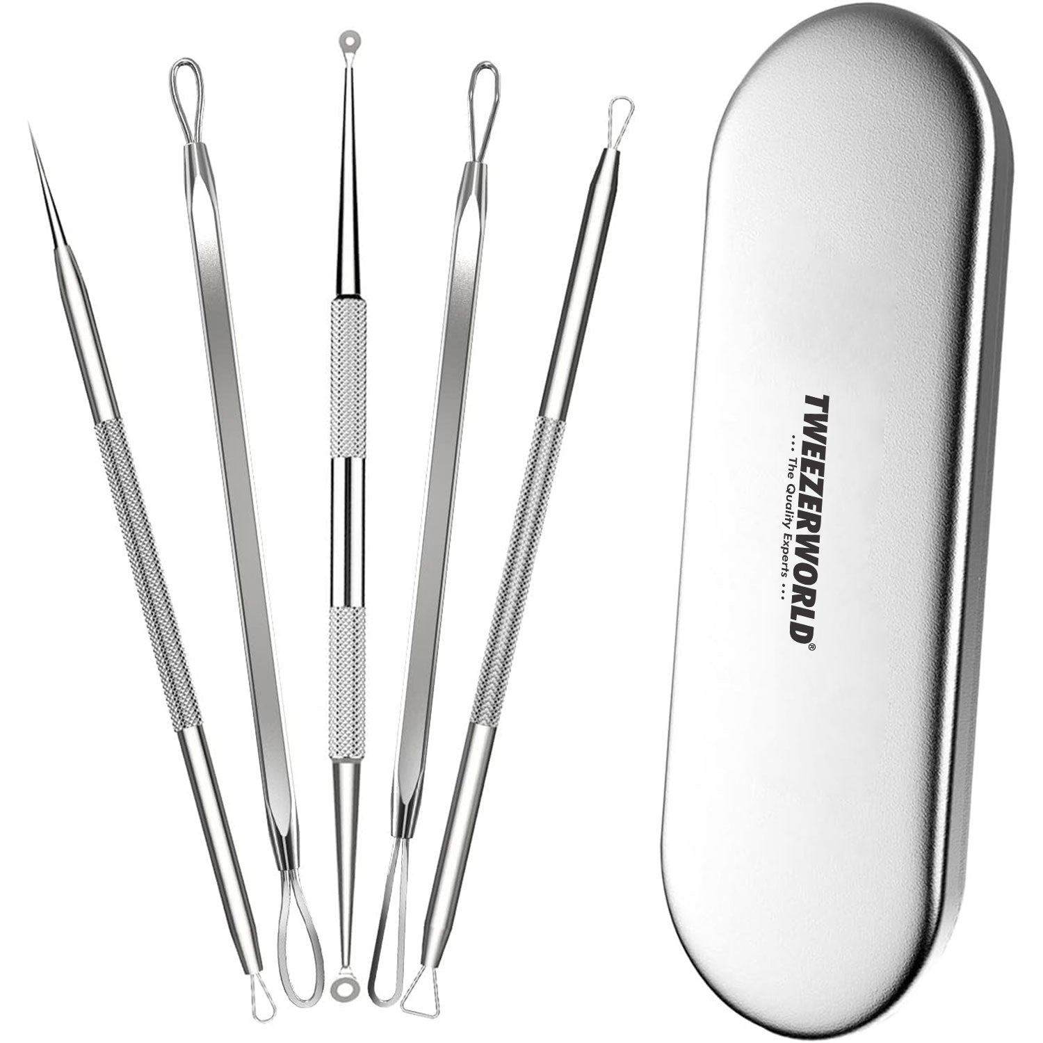 Blackhead Removal Tool Sliver - TWEEZER WORLD