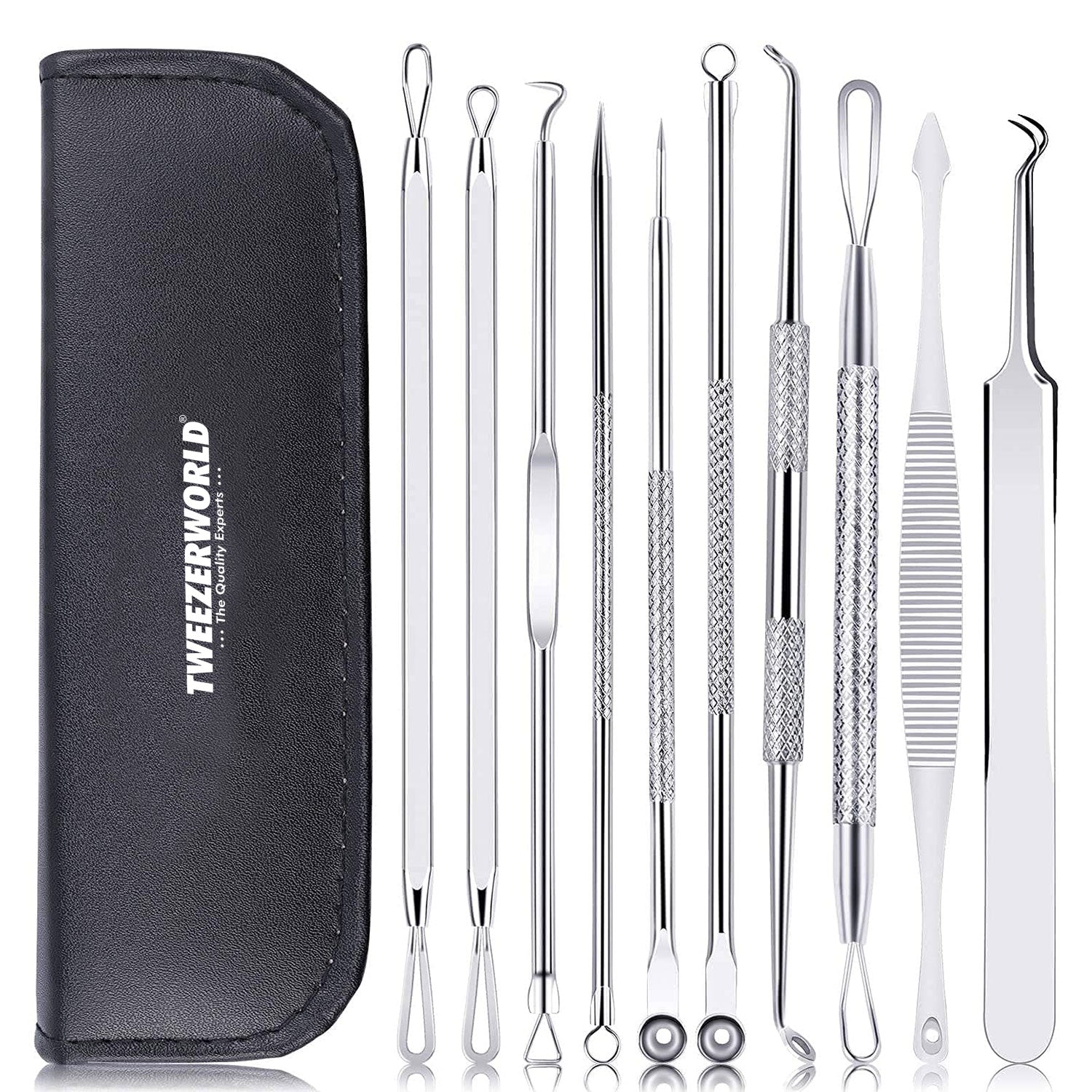 Blackhead Removal Tools, Pimple Remover - TWEEZER WORLD