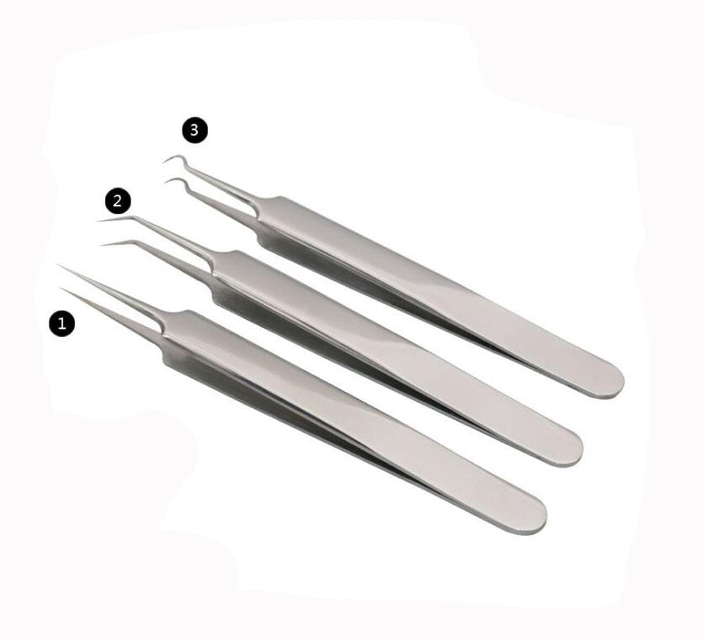 Blackhead Remover Tool, Blackheads Tweezers Set - TWEEZER WORLD