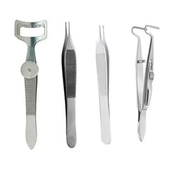 Blepharoplasty Instruments Set 4 forceps
