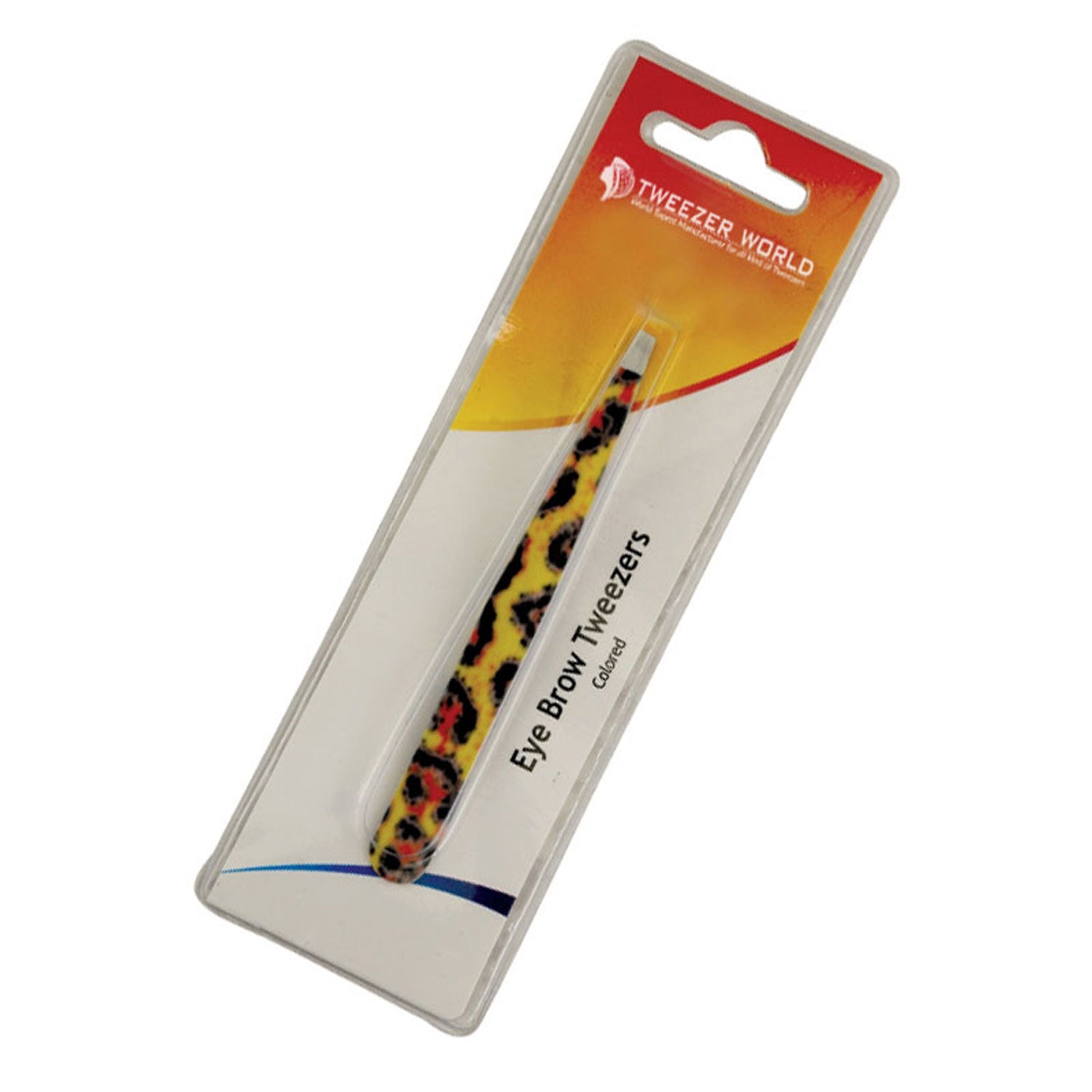 Custom clear blister packaging for eyebrow tweezers
