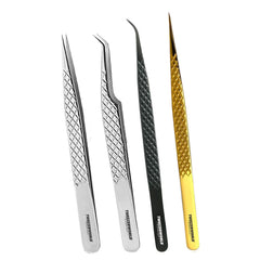 Brown & Natural Lash Private-Label Collection | OEM Lash Tweezers