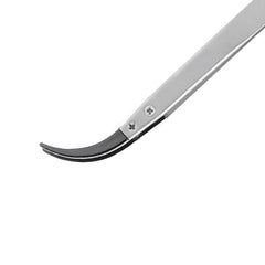 Ceramic Tweezers Stainless Steel Handle Heat Resistant Tweezers