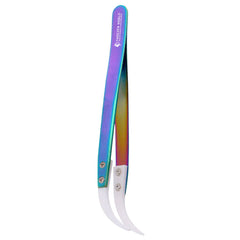Wholesale Price Curved Tip Ceramic Tweezers Stainless Steel Tweezers