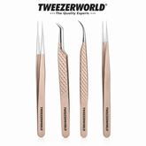 Brown & Natural Lash Private-Label Collection | OEM Lash Tweezers