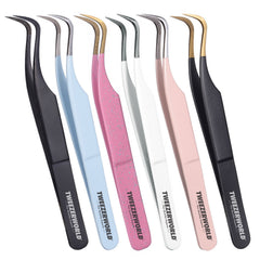 Fine Bent Nose Tweezers
