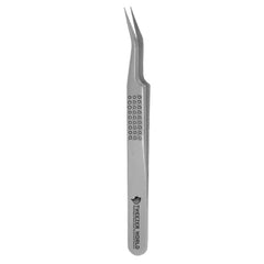 High Class Eyelash Tweezers Dotted Tweezers Curved Eyelash Tweezers