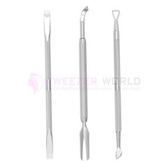 Best Set Of 3pcs Cuticle Scraper Cuticle Pusher Nail Polish Remover