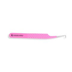 Excellent for Use 90 Degree Diamond Dust Pink Mega Volume Tweezers