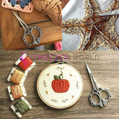 Professional Scissors Small Sewing Scissors Plum Blossom Scissors