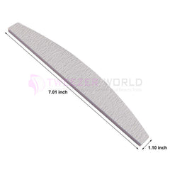 Nail Files Heavy Duty 100/180 Grit 10pcs | TWEEZER WORLD