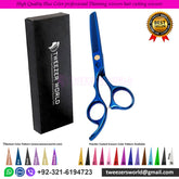 High Quality Blue Color professional Thinning scissors hair cutting scissors