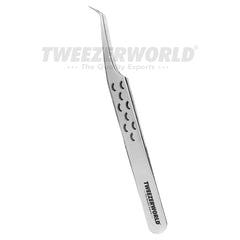 45 Degree Lashes Print Fiber Tip Lash Tweezers