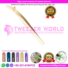 Mega Volume Eyelash Extensions Tweezers