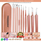 Pimple Popper Tool, Blackheads Set - TWEEZER WORLD