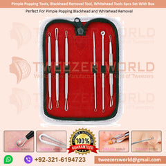 Blackhead Whitehead Removal Tools - TWEEZER WORLD