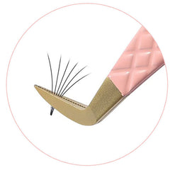 Pink Lash Tweezers | Professional Volume Lash Extension Tweezers