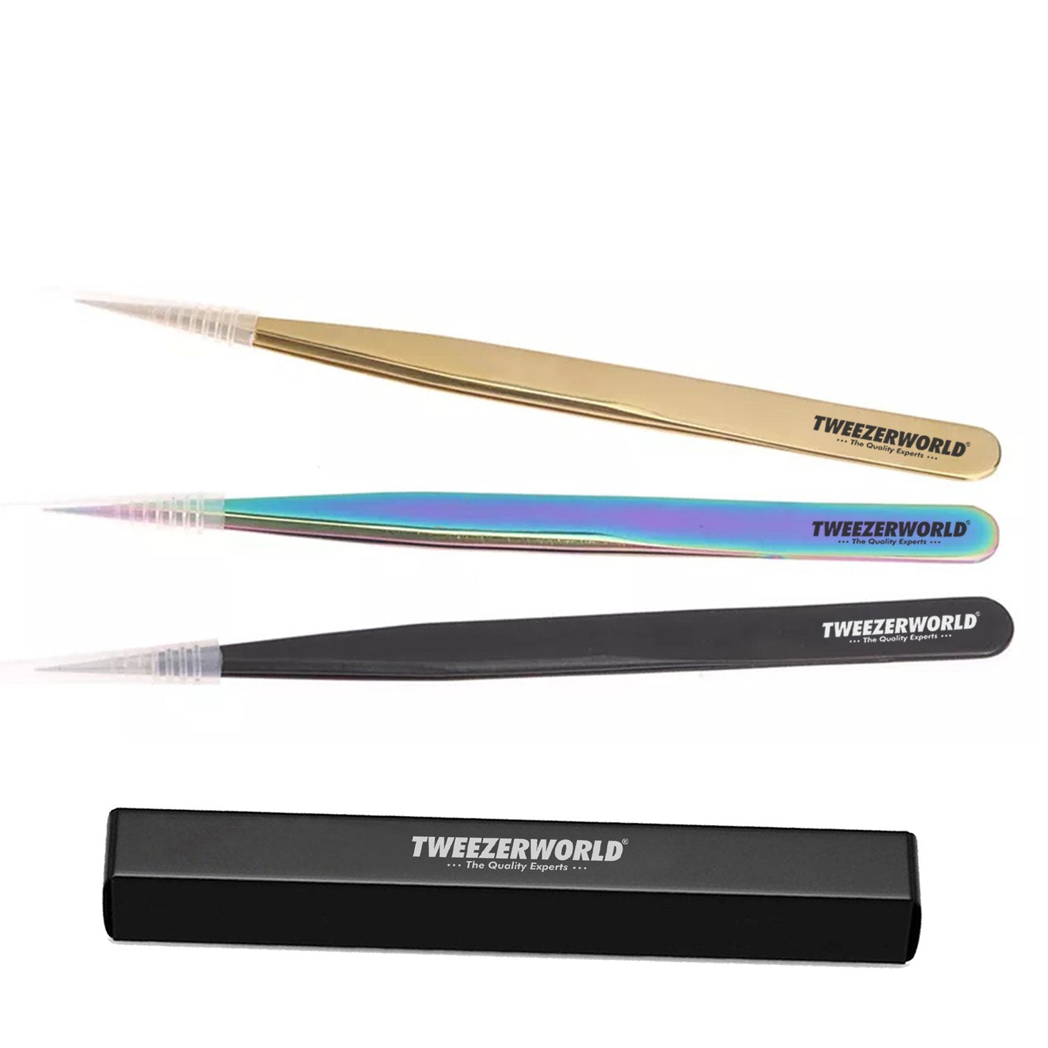 Super-Straight Needle-Tip Isolation Lash Tweezers - image 2 by TWEEZER WORLD
