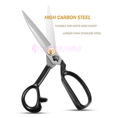 Professional Tailor Scissors Cutting Fabric Leather Paper Raw Materials