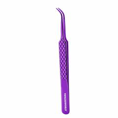 Curved Tweezers For Eyelash Isolation Manufacturer by TWEEZER WORLD