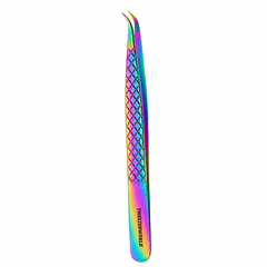 Curved Lash Tweezers – Bent Fiber Point | TWEEZER WORLD®