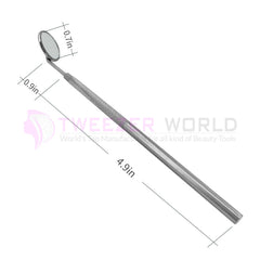 Eyelash Extensions Dental Mirror Inspect Instrument Makeup Mirror