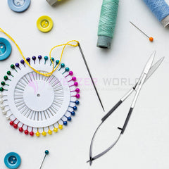 Best Spring Action Straight Blade 4.5 Inch Spring Scissors For Applique