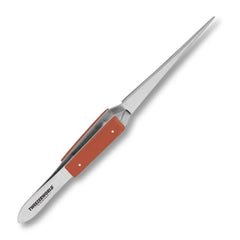 Straight Cross Lock Fiber Grip Tweezers Watch Repair & Soldering