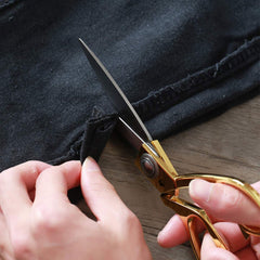 Professional Wild & Bold Scissors, Heavy Duty Tailor Scissors Gold Shears