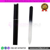 The Best Quality Crystal Nail File with Case, Glass Fingernail File for Nails