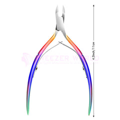 Best Seller Toenail Nippers Nail Nipper Rainbow Coated Cuticle Cutter