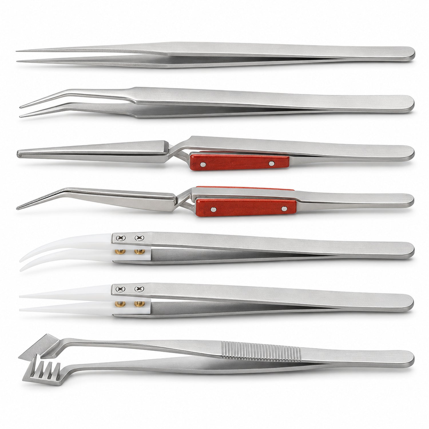 AI server assembly tweezers — reference-based AI illustration, view 2