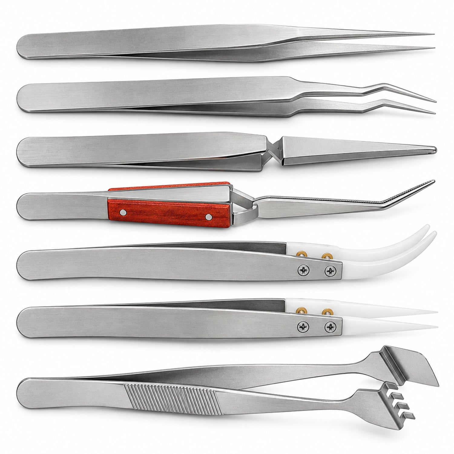 AI server assembly tweezers — reference-based AI illustration, view 3