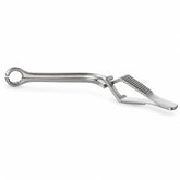 Calman Carotid Bulldog Clamp – Angled, 40 mm Tip — catalogue illustration on white background