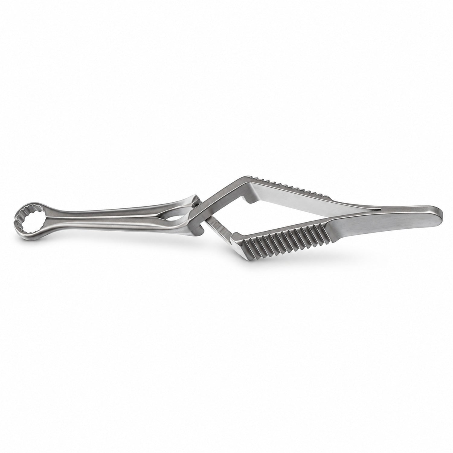 Calman Carotid Bulldog Clamp – Straight — catalogue illustration on white background