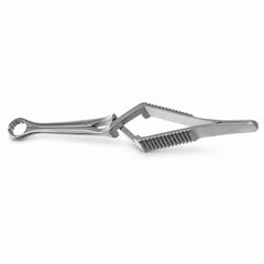 Calman Carotid Bulldog Clamp – Straight — catalogue illustration on white background