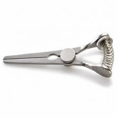 DeBakey Glover Bulldog Clamp – Straight, 40 mm Jaw — catalogue illustration on white background