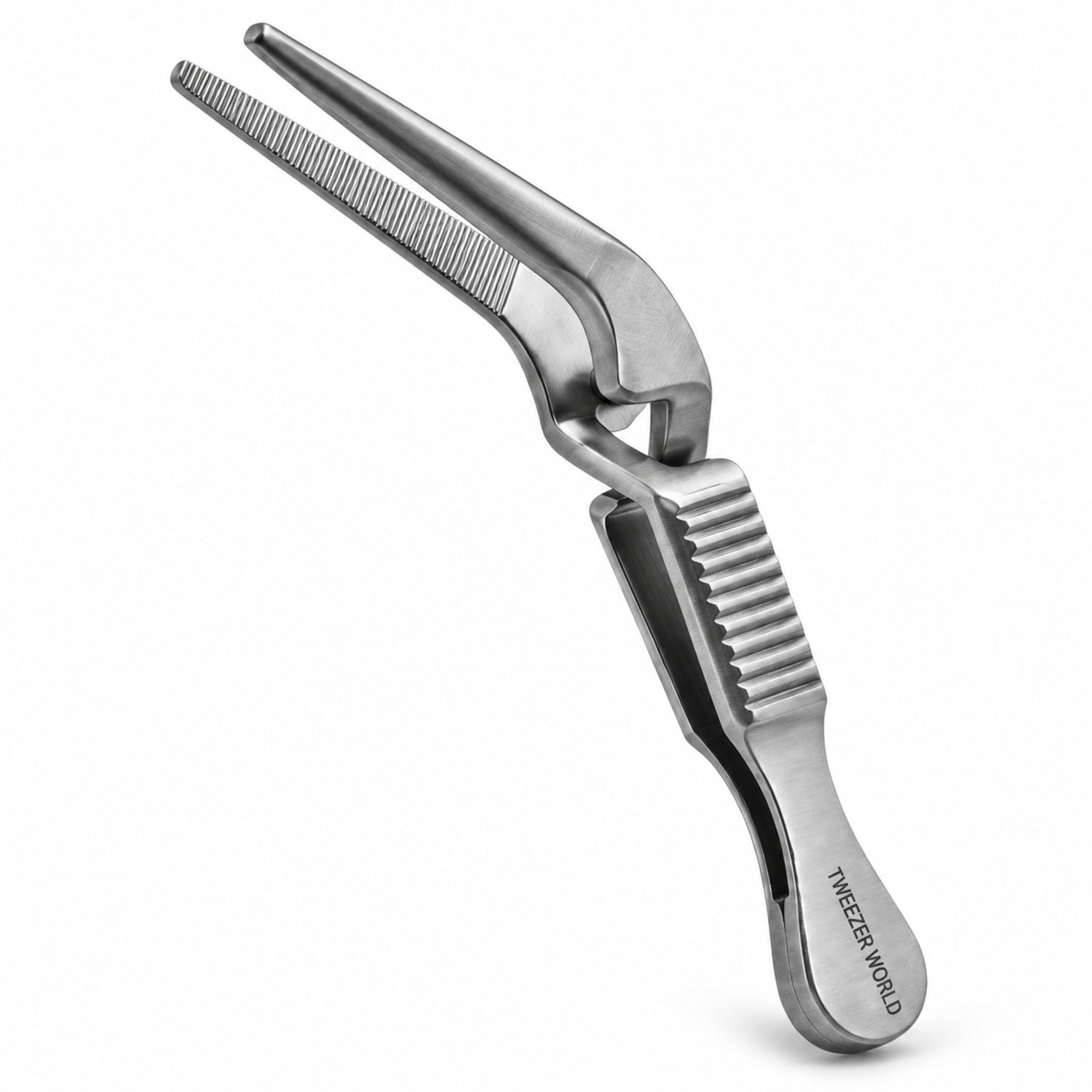DeBakey-Hess Bulldog Clamp – Angled, 20 mm Jaw — jaw detail catalogue illustration