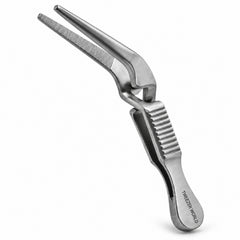 DeBakey-Hess Bulldog Clamp – Angled, 20 mm Jaw — jaw detail catalogue illustration